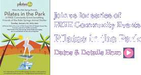 Join us for Pilates in the Park